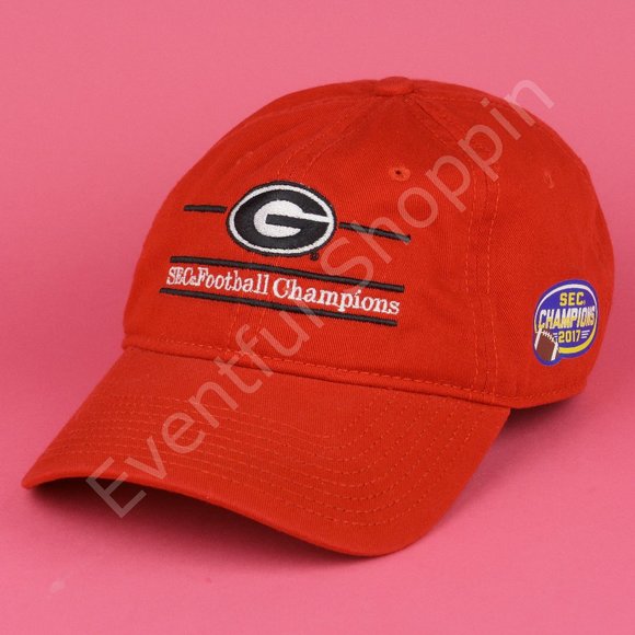 The Game Other - The Game Georgia Bulldogs Hat Mens OS Red SEC Championship 2017 Adjustable